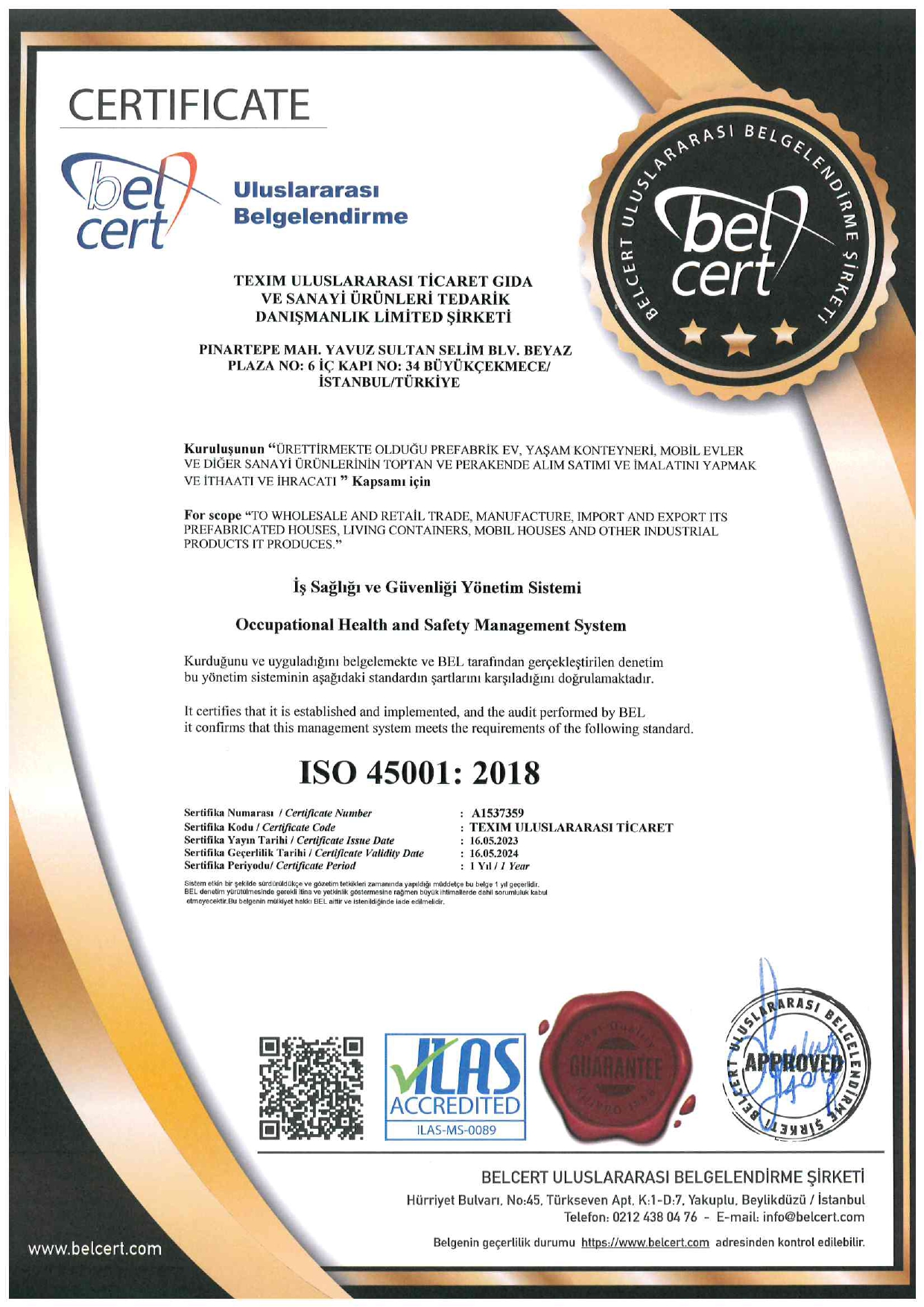 Texim International Trading